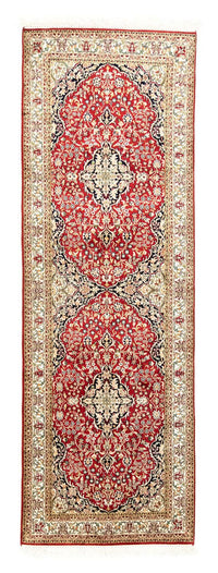 Loper Zijden tapijt - Kashmir Silk - 237 x 80 cm - rood