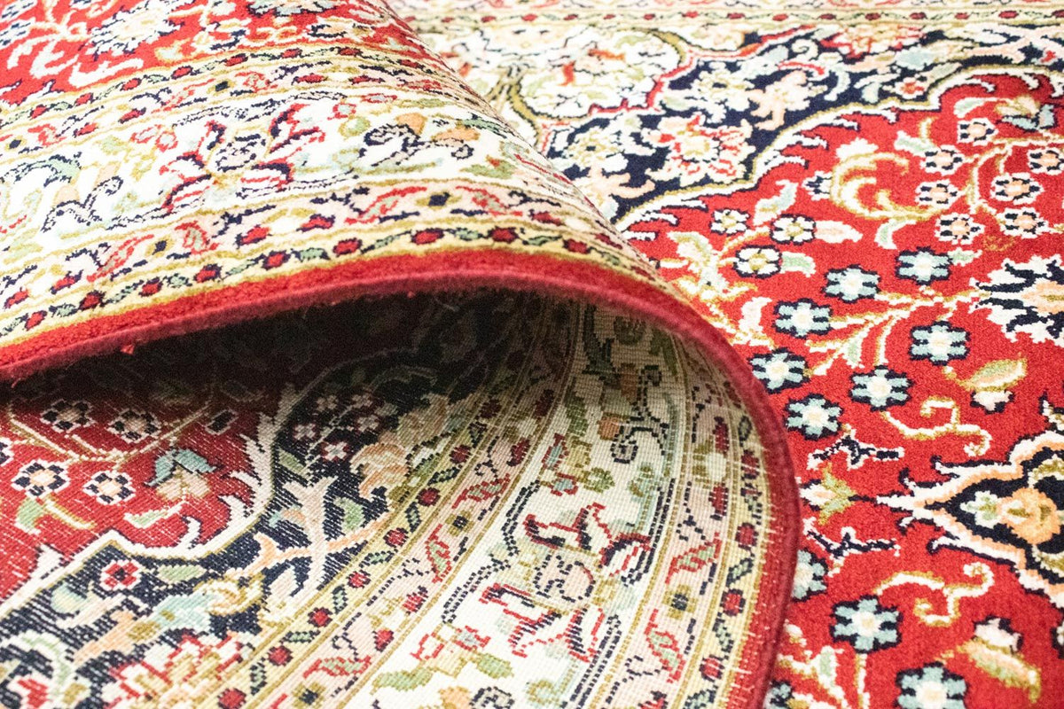 Loper Zijden tapijt - Kashmir Silk - 237 x 80 cm - rood