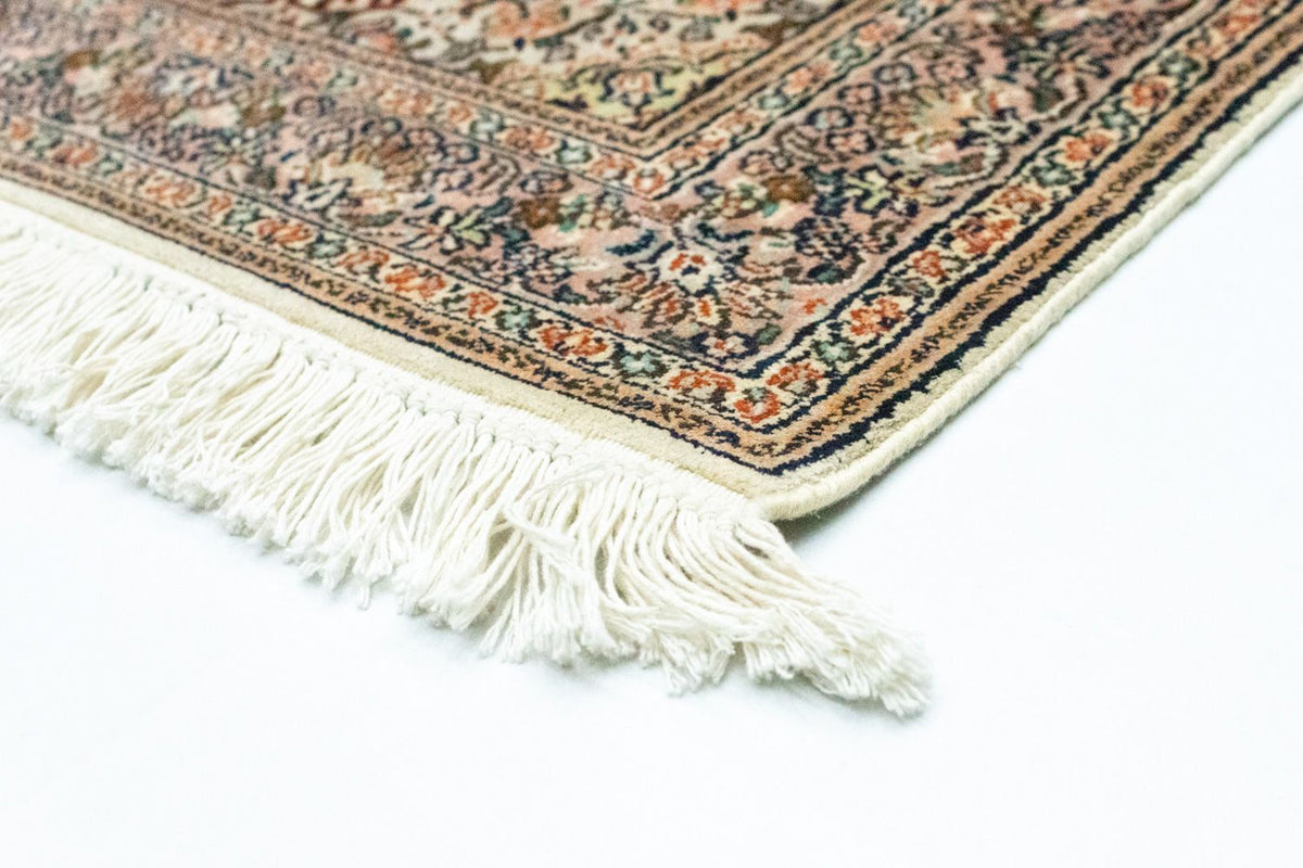 Zijden tapijt - Kashmir Silk - 124 x 78 cm - beige