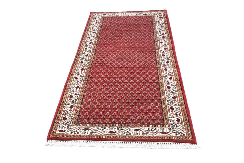 Loper Perzisch tapijt - Mir - 203 x 82 cm - rood