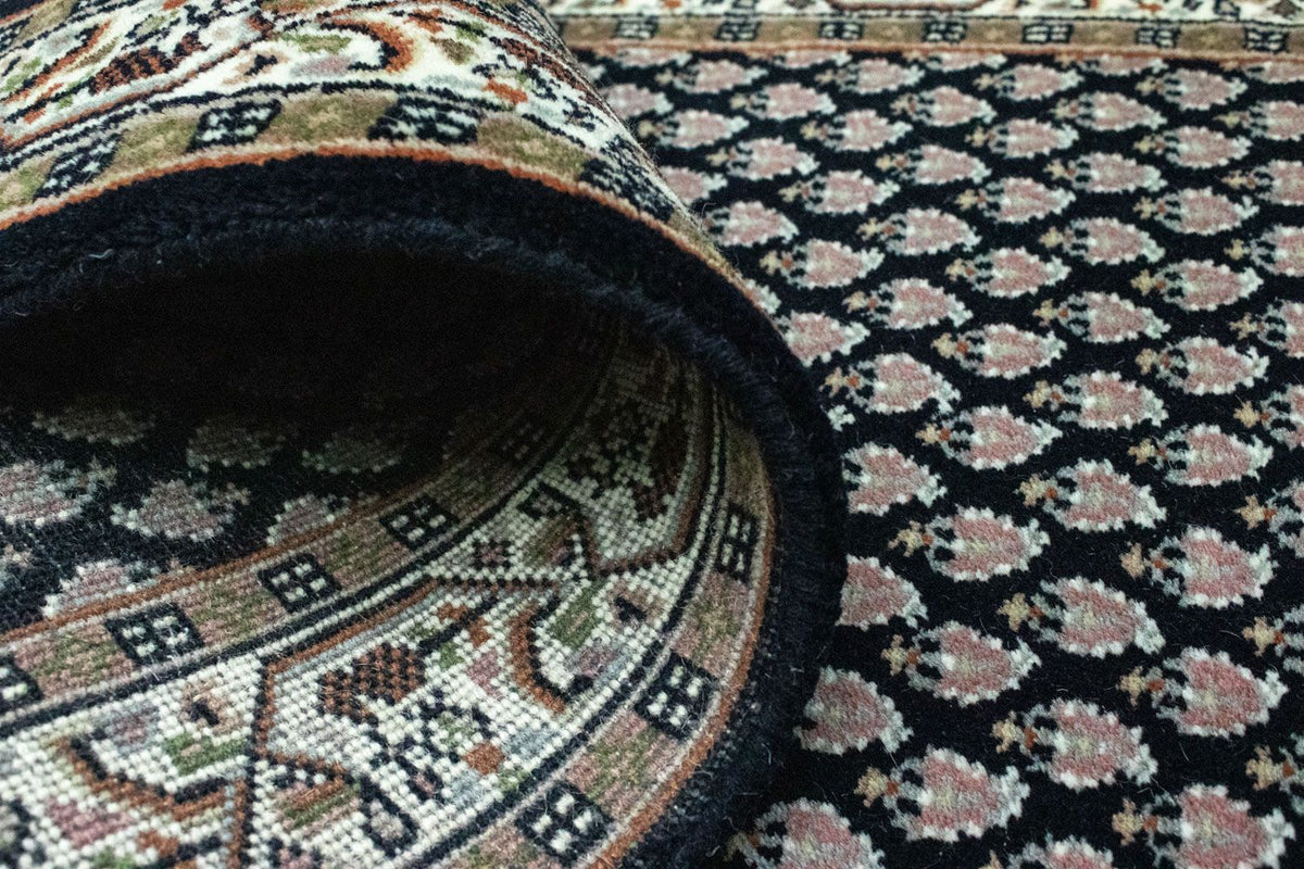 Loper Perzisch tapijt - Mir - 244 x 83 cm - donkerblauw