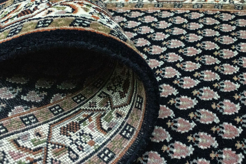 Loper Perzisch tapijt - Mir - 244 x 83 cm - donkerblauw