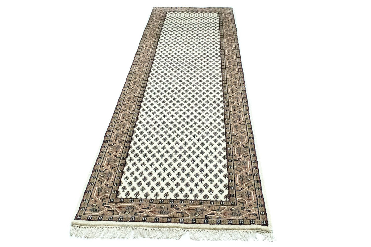 Loper Perzisch tapijt - Mir - 305 x 80 cm - beige
