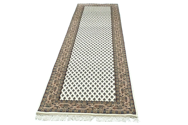 Loper Perzisch tapijt - Mir - 305 x 80 cm - beige