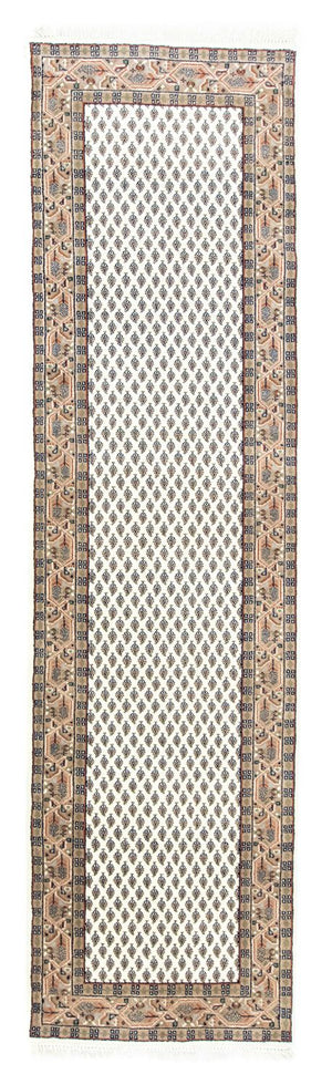 Loper Perzisch tapijt - Mir - 302 x 82 cm - beige
