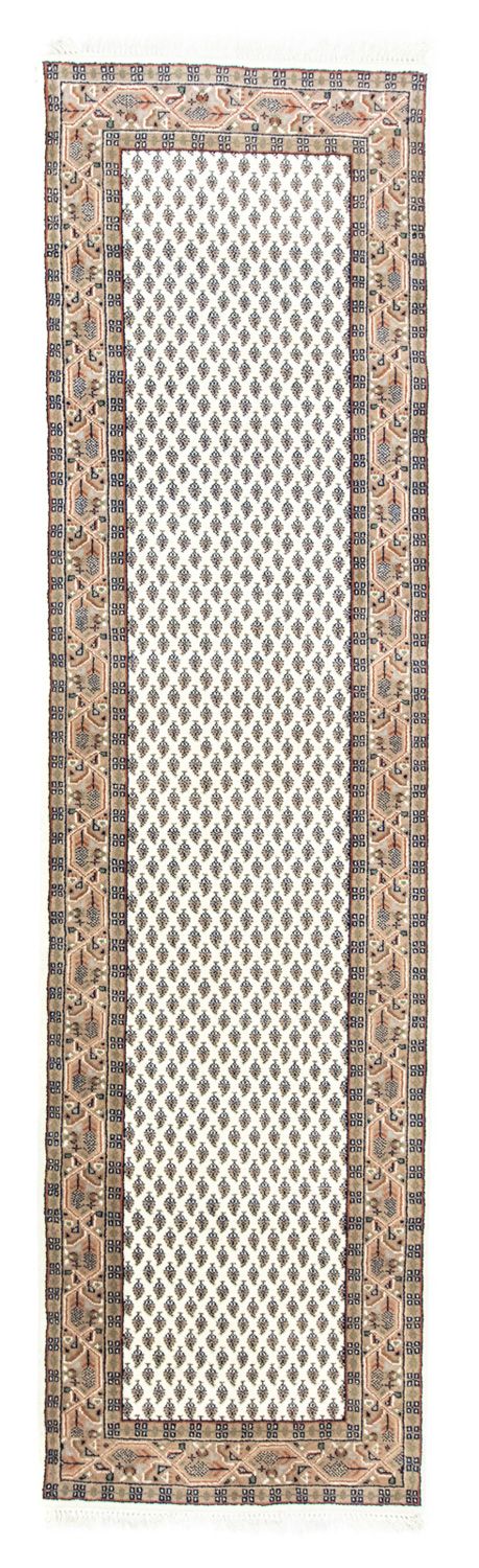 Loper Perzisch tapijt - Mir - 302 x 82 cm - beige