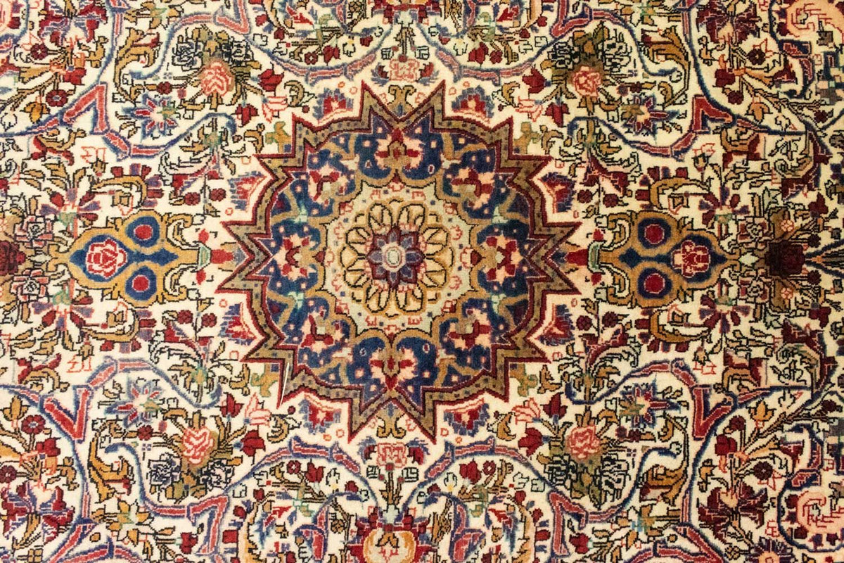 Perzisch tapijt - Bijar - 217 x 140 cm - beige