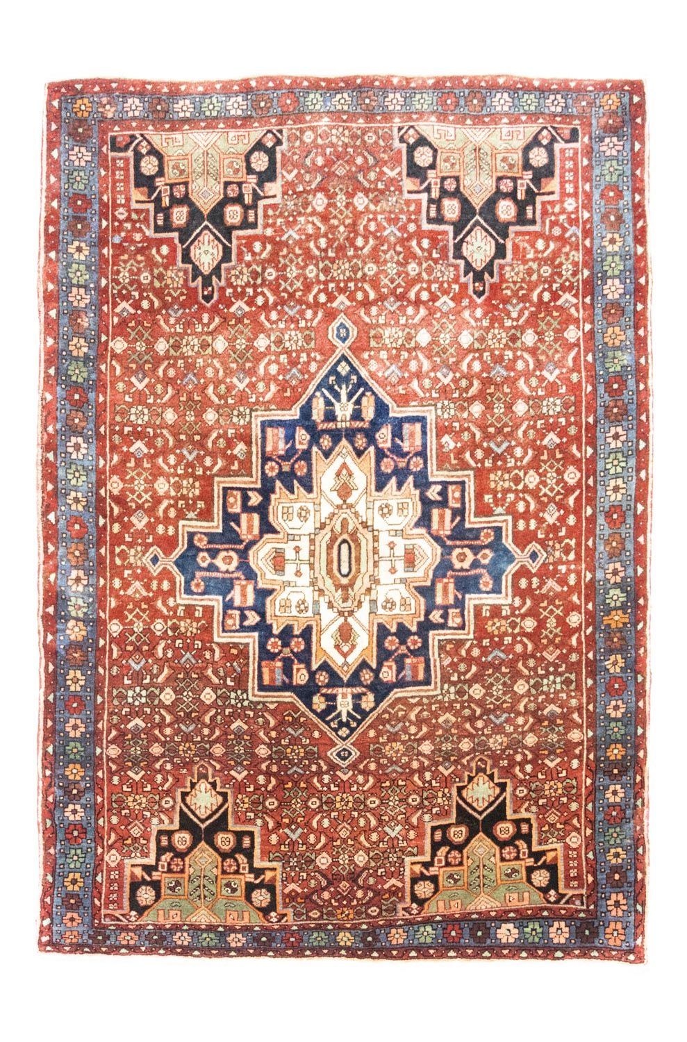 Perzisch Tapijt - Nomadisch - 195 x 136 cm - rood
