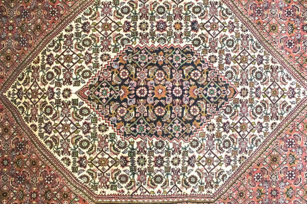 Perzisch tapijt - Bijar - 300 x 195 cm - rood