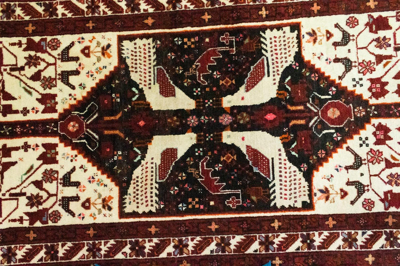 Loper Baluch tapijt - 183 x 95 cm - beige