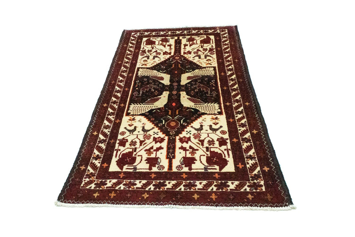 Loper Baluch tapijt - 183 x 95 cm - beige