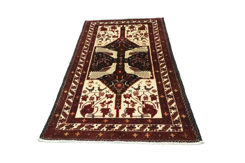 Loper Baluch tapijt - 183 x 95 cm - beige
