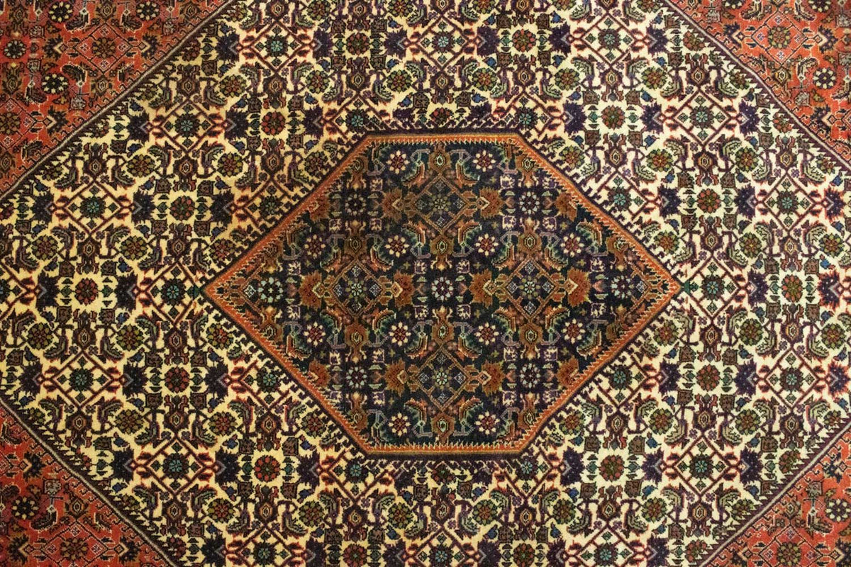 Perzisch tapijt - Bijar - 300 x 202 cm - rood