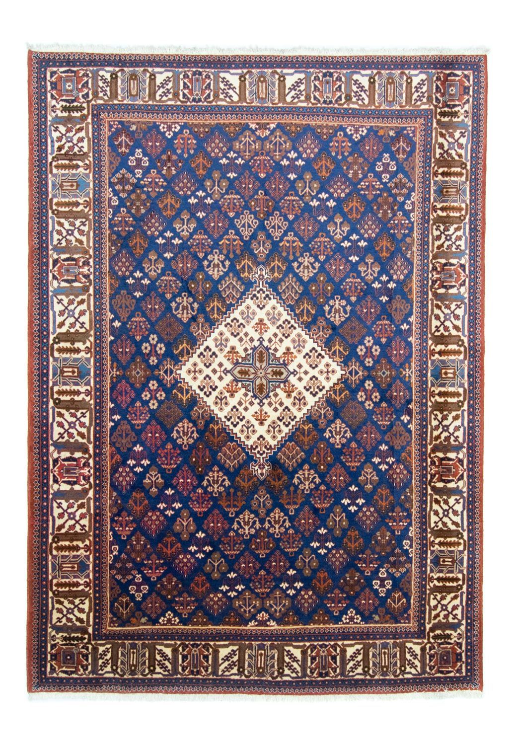 Perzisch Tapijt - Nomadisch - 318 x 229 cm - blauw