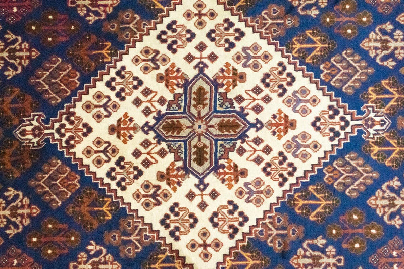 Perzisch Tapijt - Nomadisch - 318 x 229 cm - blauw