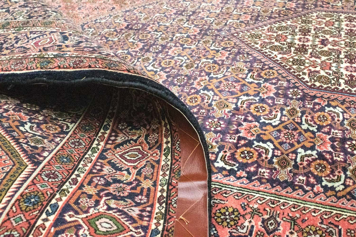 Perzisch tapijt - Bijar - 314 x 208 cm - blauw