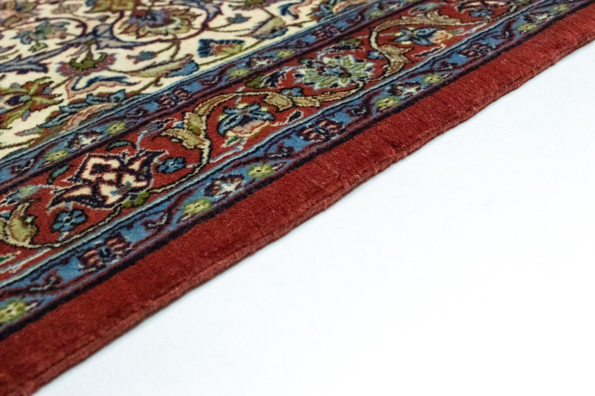 Loper Perzisch tapijt - Isfahan - Premium - 364 x 90 cm - beige