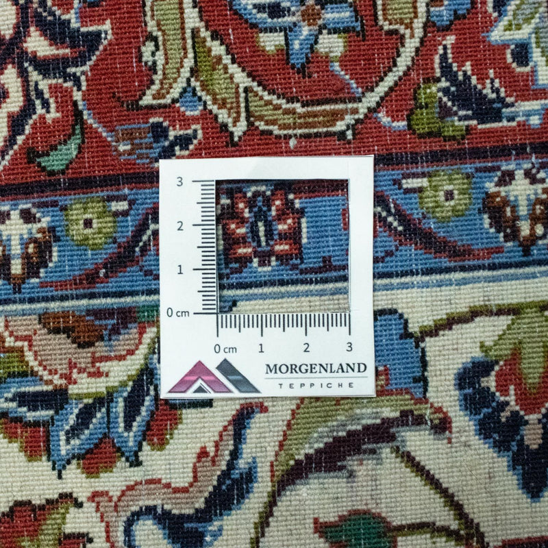 Loper Perzisch tapijt - Isfahan - Premium - 364 x 90 cm - beige