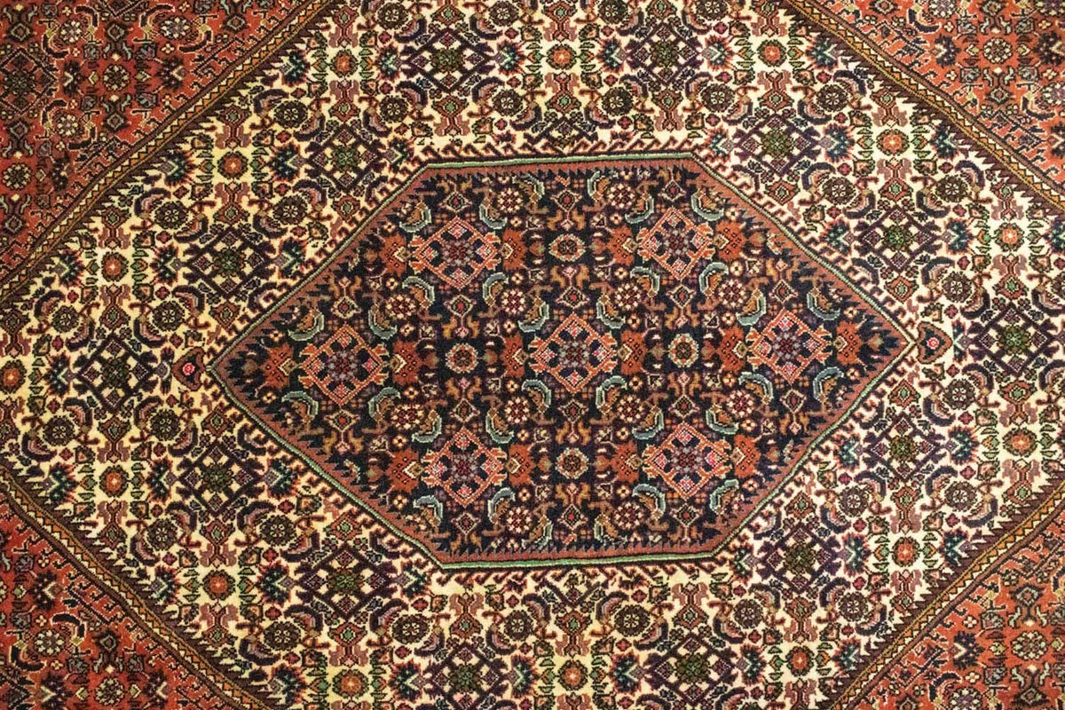 Perzisch tapijt - Bijar - 310 x 202 cm - rood