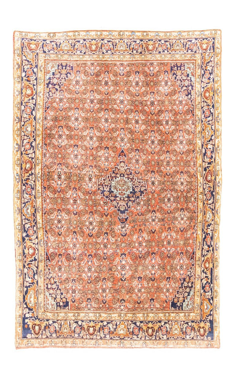 Perzisch tapijt - Bijar - 222 x 150 cm - roest