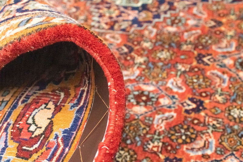 Perzisch tapijt - Bijar - 222 x 150 cm - roest