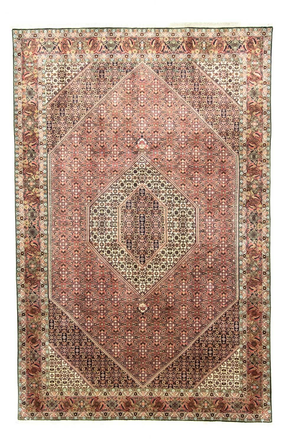 Perzisch tapijt - Bijar - 300 x 200 cm - rood