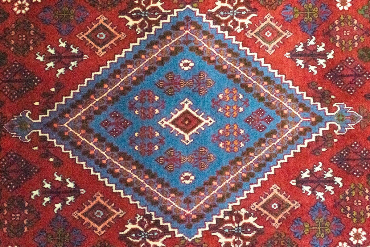 Perzisch Tapijt - Nomadisch - 317 x 215 cm - rood