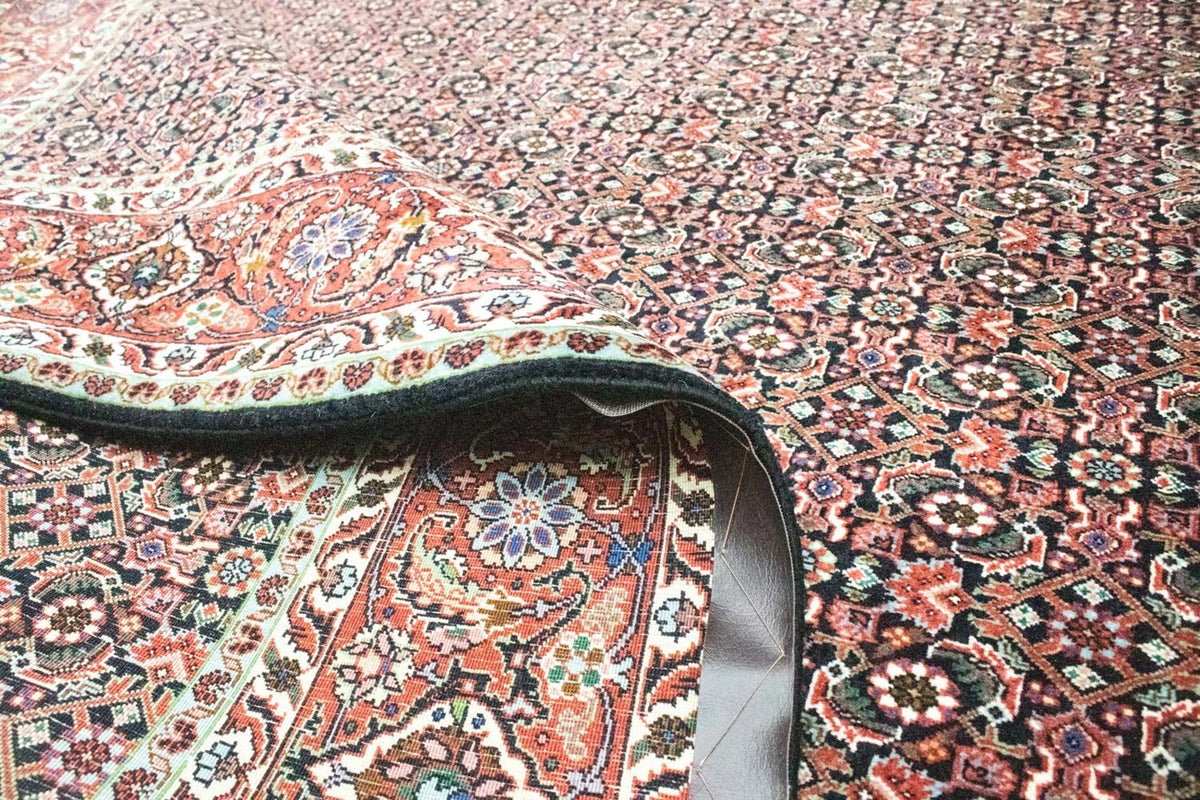 Perzisch tapijt - Bijar - 296 x 202 cm - donkerblauw