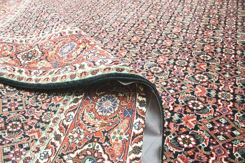 Perzisch tapijt - Bijar - 296 x 202 cm - donkerblauw