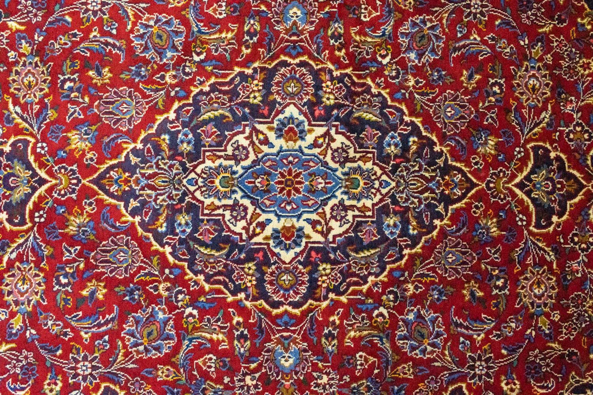 Perzisch tapijt - Keshan - 222 x 140 cm - rood