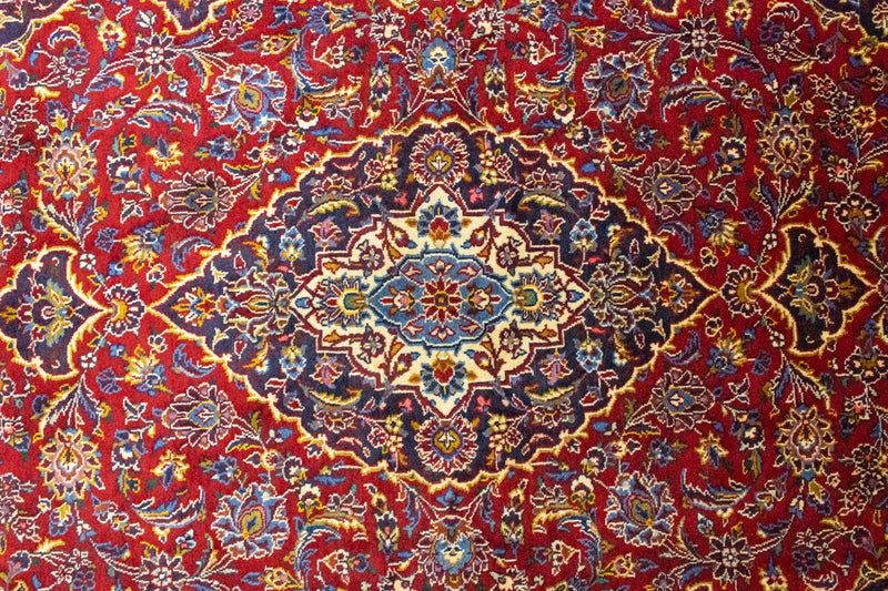 Perzisch tapijt - Keshan - 222 x 138 cm - rood