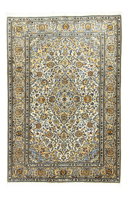 Perzisch tapijt - Keshan - 210 x 143 cm - beige