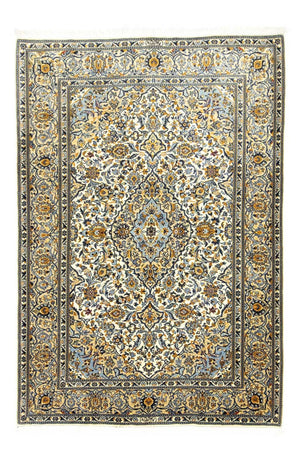 Perzisch tapijt - Keshan - 210 x 143 cm - beige