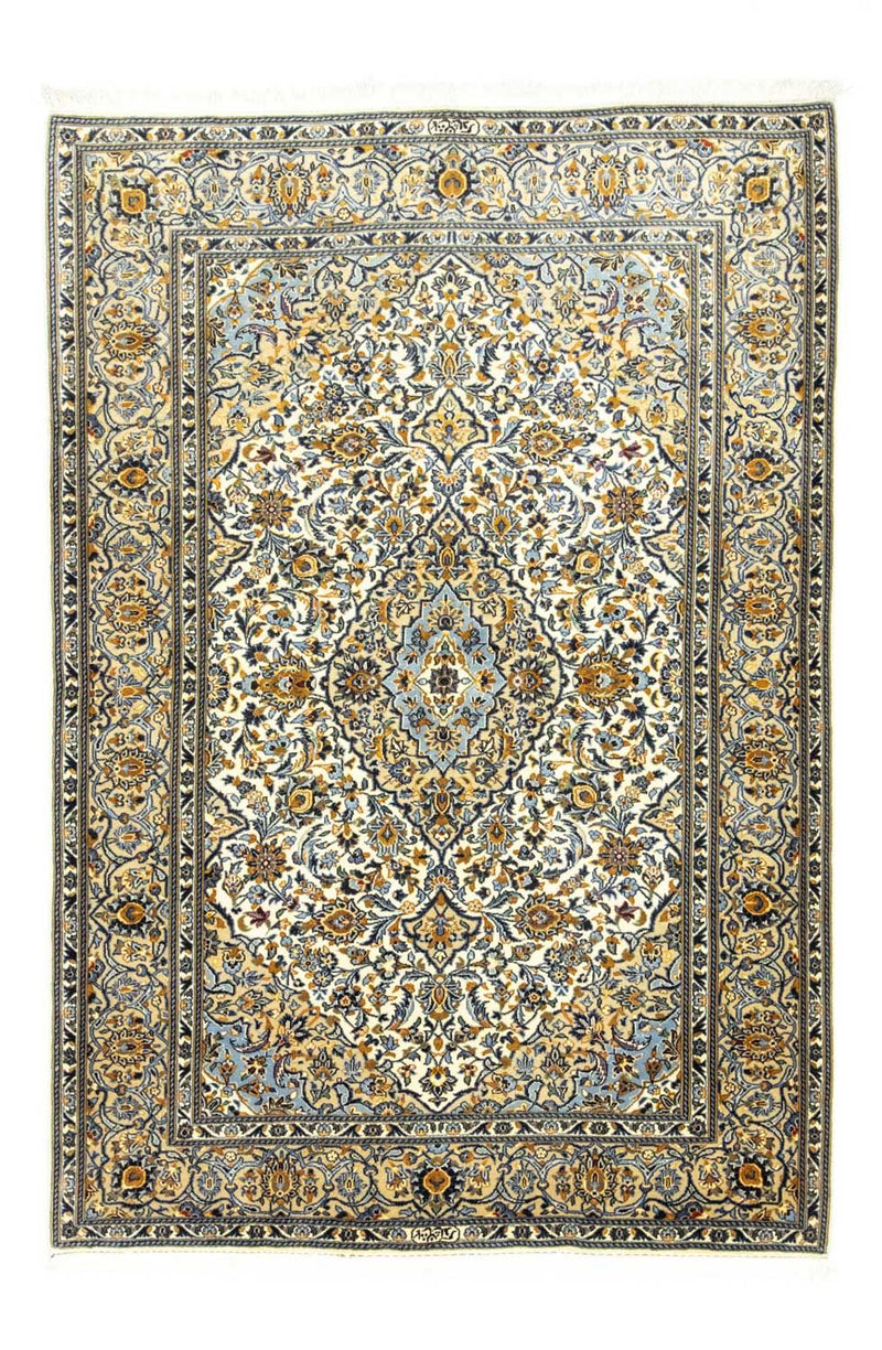 Perzisch tapijt - Keshan - 210 x 143 cm - beige