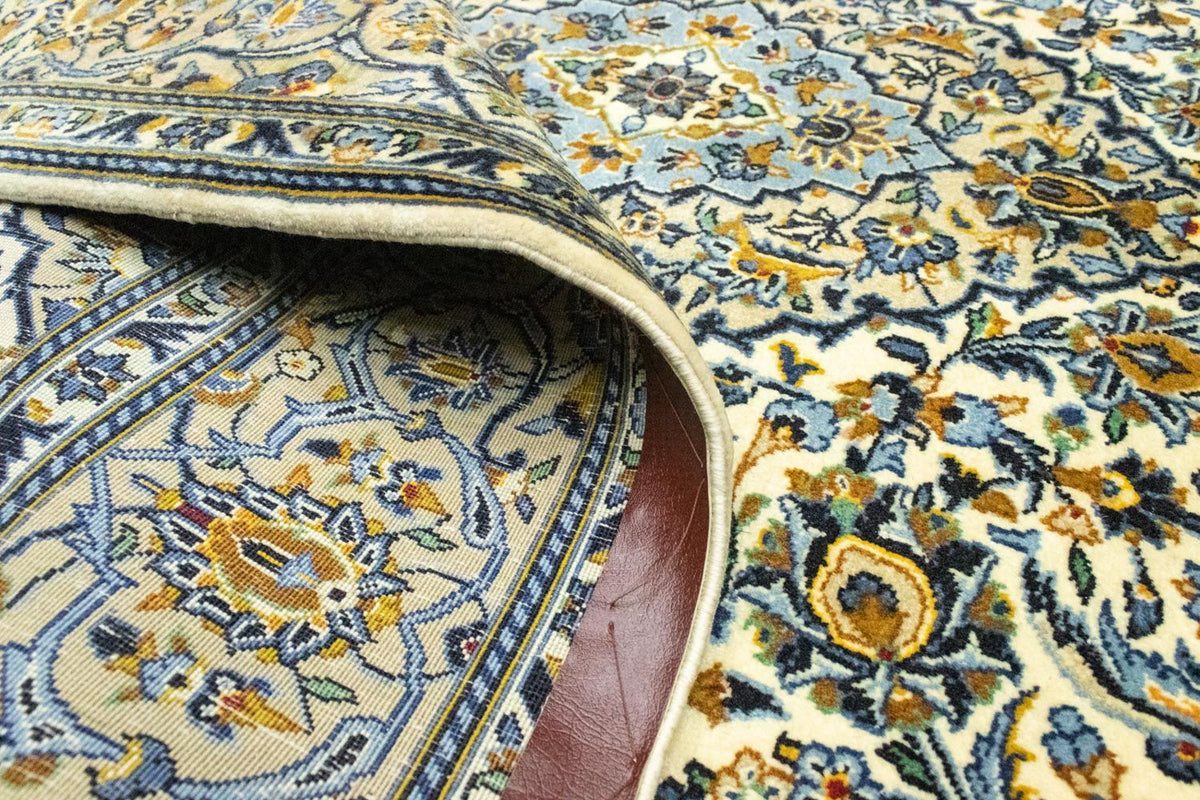 Perzisch tapijt - Keshan - 210 x 143 cm - beige