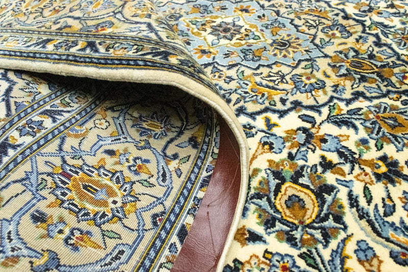 Perzisch tapijt - Keshan - 210 x 143 cm - beige