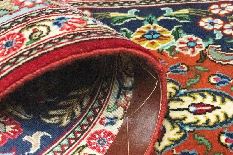 Loper Perzisch tapijt - Ghom - 164 x 51 cm - blauw