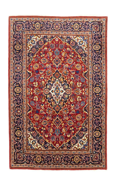 Kashan Tapijt 135x210cm - Perzisch tapijt