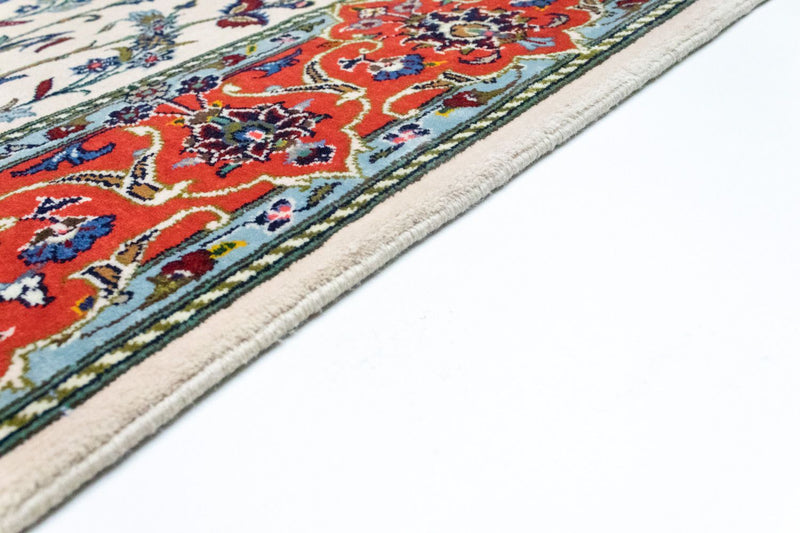 Perzisch tapijt - Tabriz - 215 x 141 cm - beige