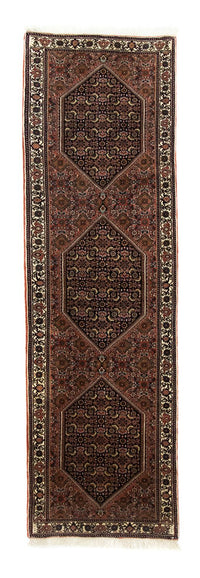 Loper Perzisch tapijt - Bijar - 237 x 69 cm - bruin