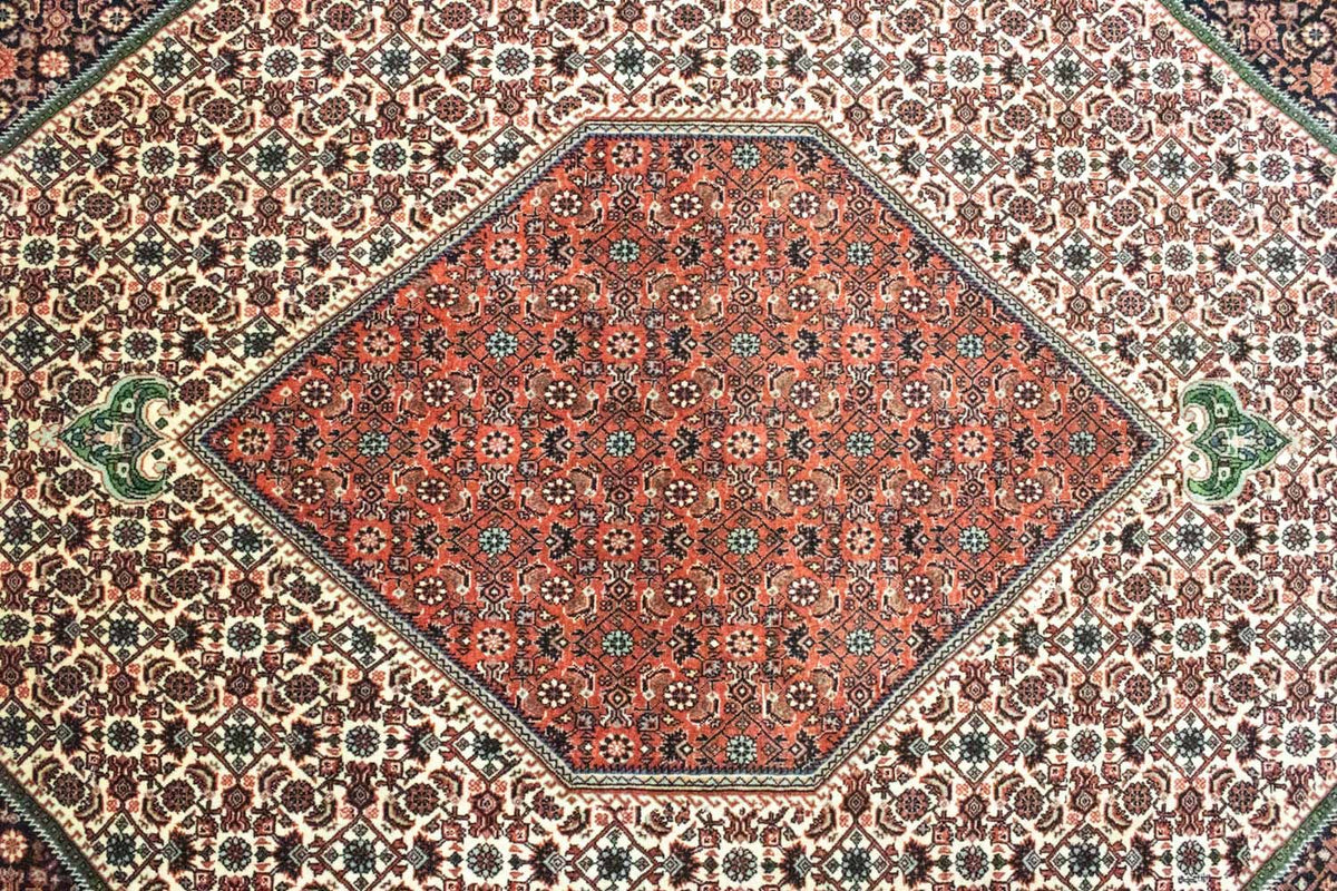 Perzisch tapijt - Bijar - 300 x 199 cm - rood