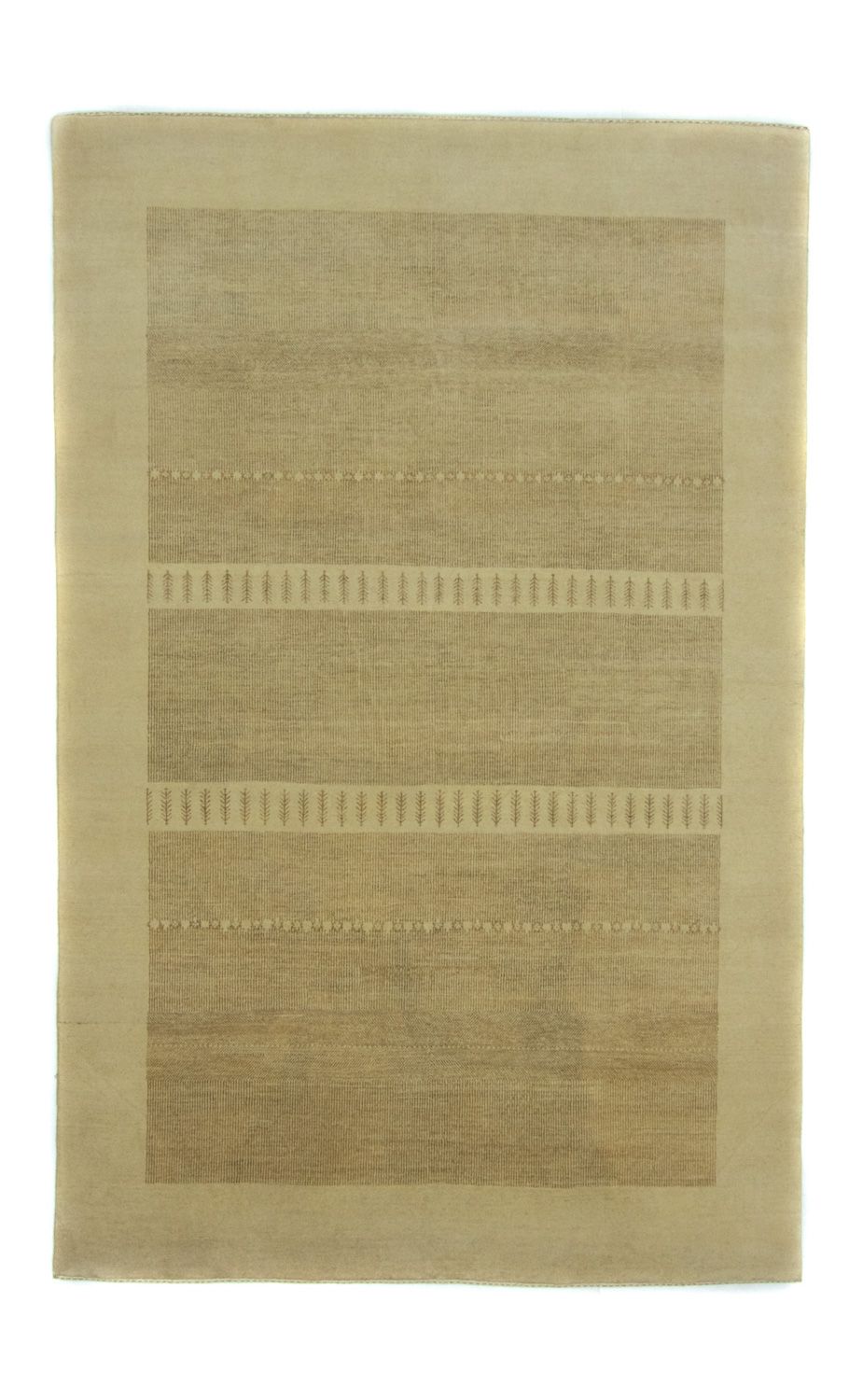 Gabbeh tapijt - Indus - 304 x 197 cm - beige