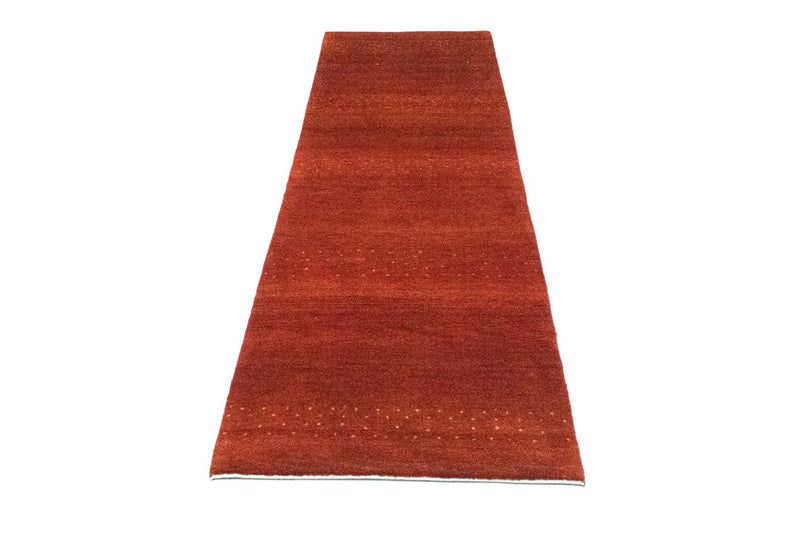 Loper Gabbeh Tapijt - Loribaft Perzisch - 266 x 70 cm - rood