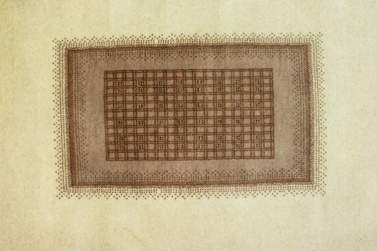 Loper Gabbeh Tapijt - Loribaft Perzisch - 271 x 70 cm - beige