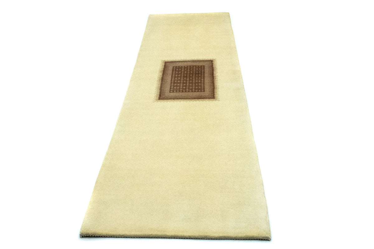 Loper Gabbeh Tapijt - Loribaft Perzisch - 271 x 70 cm - beige