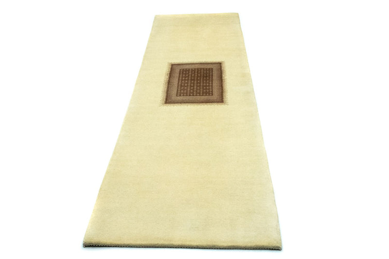 Loper Gabbeh Tapijt - Loribaft Perzisch - 271 x 70 cm - beige