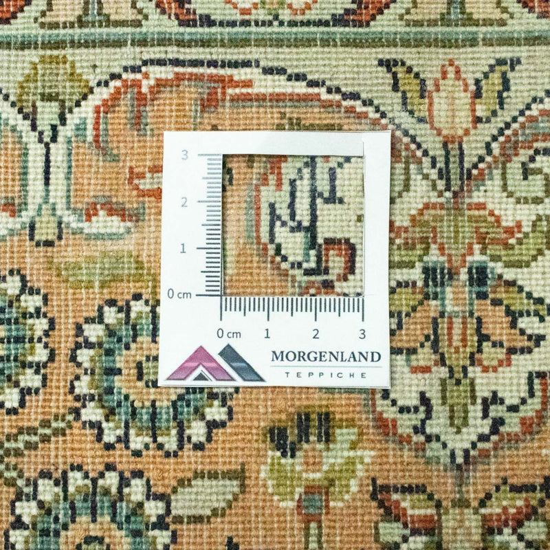 Zijden tapijt - Kashmir Silk - 308 x 217 cm - beige