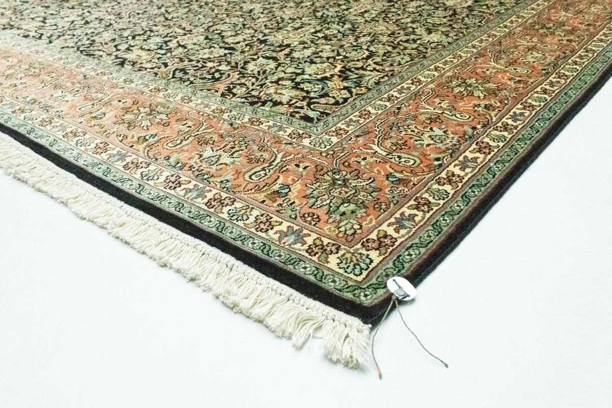 Zijden tapijt - Kashmir Silk - 315 x 214 cm - blauw