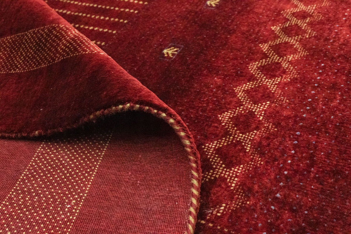 Gabbeh tapijt - Indus - 291 x 204 cm - rood