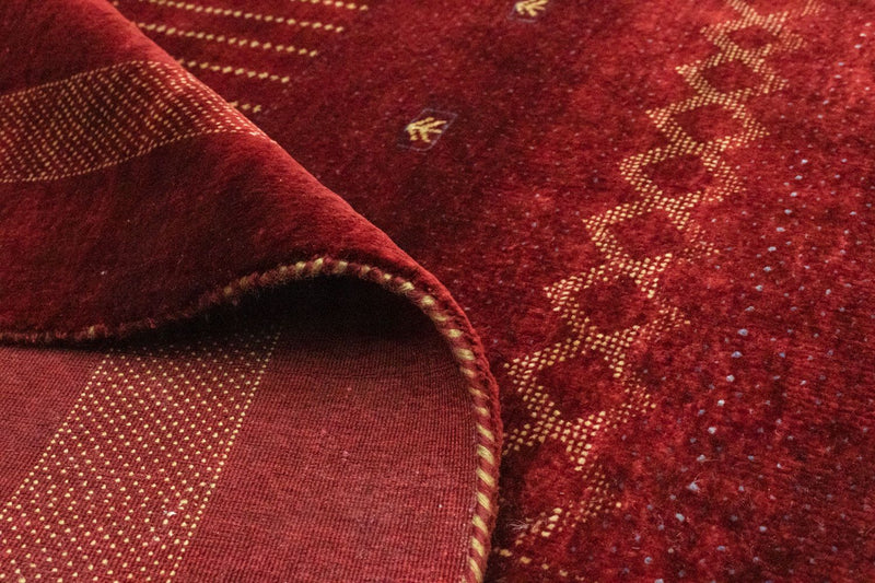 Gabbeh tapijt - Indus - 291 x 204 cm - rood